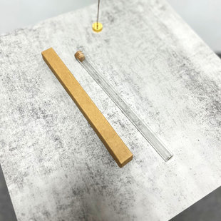 线香包装牛皮纸盒子配10克玻璃管整套21cm香盒新款线香礼盒卧香盒