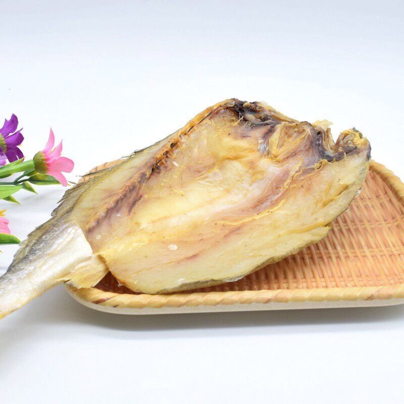 宁波特产渔民自晒大黄鱼干米鱼干咸鱼干水产干货黄鱼鲞包邮500g