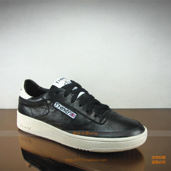 欧洲站系带牛皮休闲运动鞋