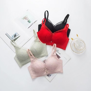 U8调整莫代尔乳浆杯抗菌除螨无钢圈聚拢不变形中厚舒适三排扣文胸