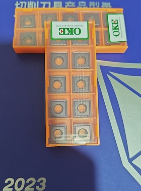 正品株洲欧科亿数控刀片U钻四方数控刀片孔不锈钢SPGT050204-QPM