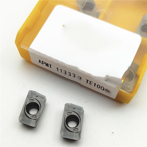 数控刀片方肩模具铣刀片高硬材料加工APMT1135PDR1604PDER TE1009