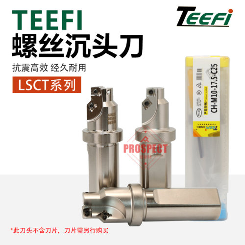 TEEFI螺丝沉头刀杆LSCT-M6/8/10/12/14/16/18/20/24-11/17.5-C25