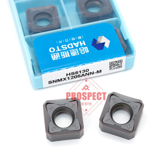 正品株洲哈德斯通数控刀片四方铣刀片模具面SNMX1205ANN-M HS5130