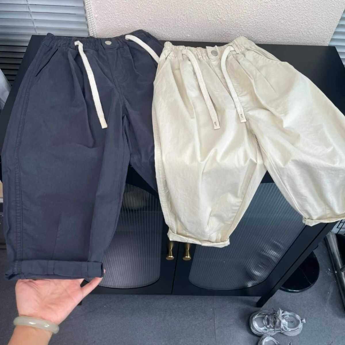 长裤棉萝卜裤薄款儿童棉长裤