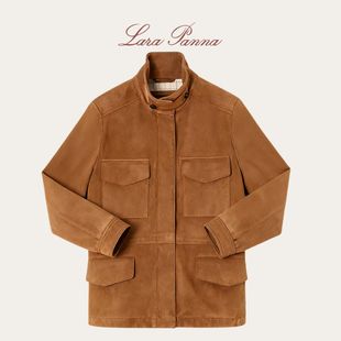 Jacket LP同款 Field Mini 进口真皮旅行者夹克女外套 Traveller