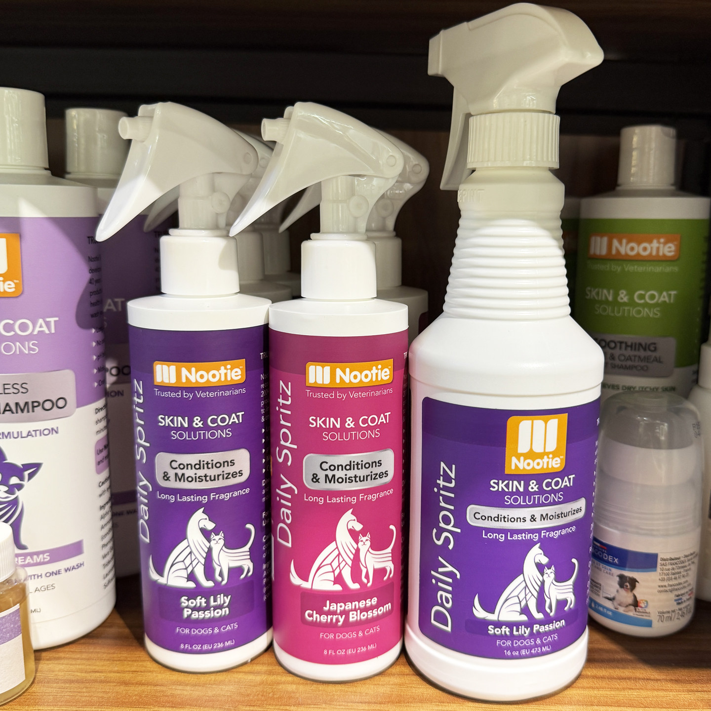 港购 美国Nootie猫狗保湿护毛免洗喷雾 深层滋润留香防打结除臭