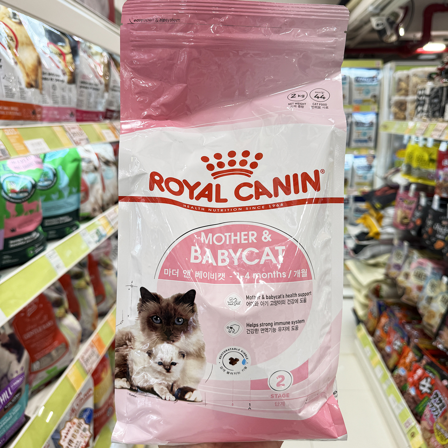 港购 法国皇家猫粮BK34幼猫奶糕离乳期新生小猫1-4月龄孕猫2kg