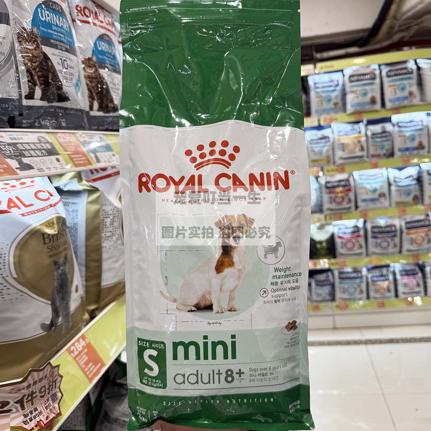 港购 皇家ROYAL CANIN小型老年犬狗粮 防老化关节保健 控体重 2kg