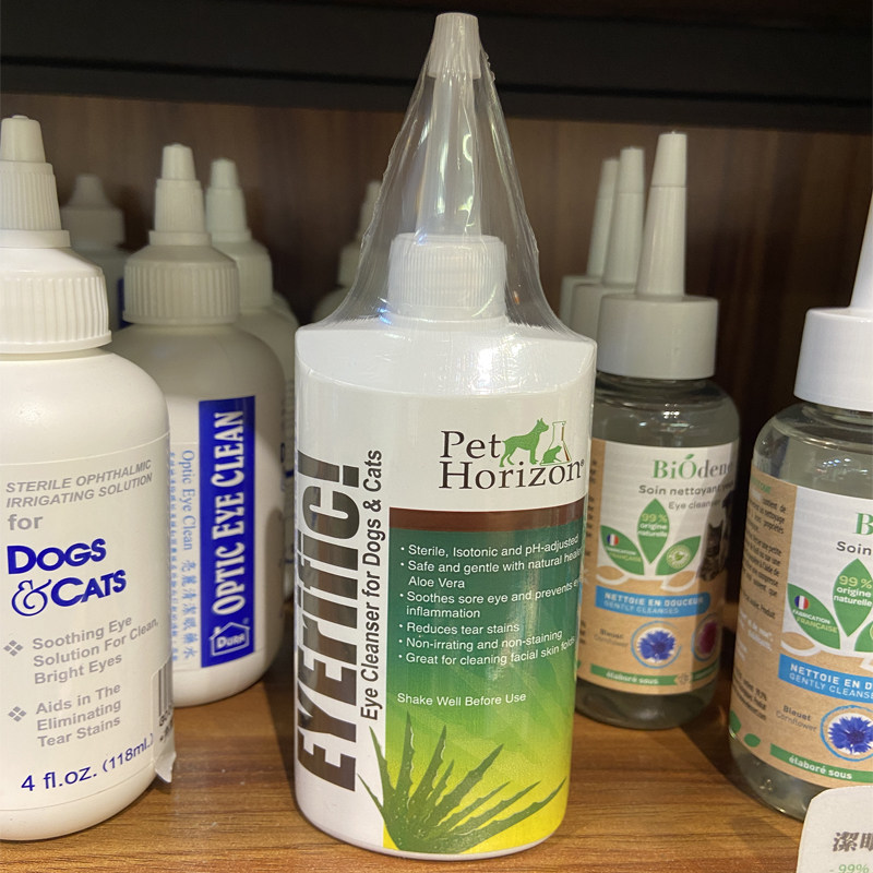香港代购 eyerific猫狗用洁眼水 温和不刺激除泪痕舒缓疼痛 140ml