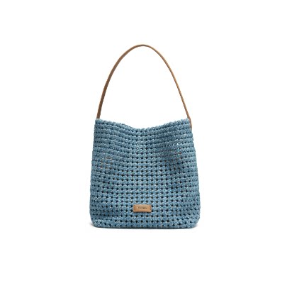 专柜正品天美意2026夏款女包镂空编织大容量手提包托特包X3308BX6