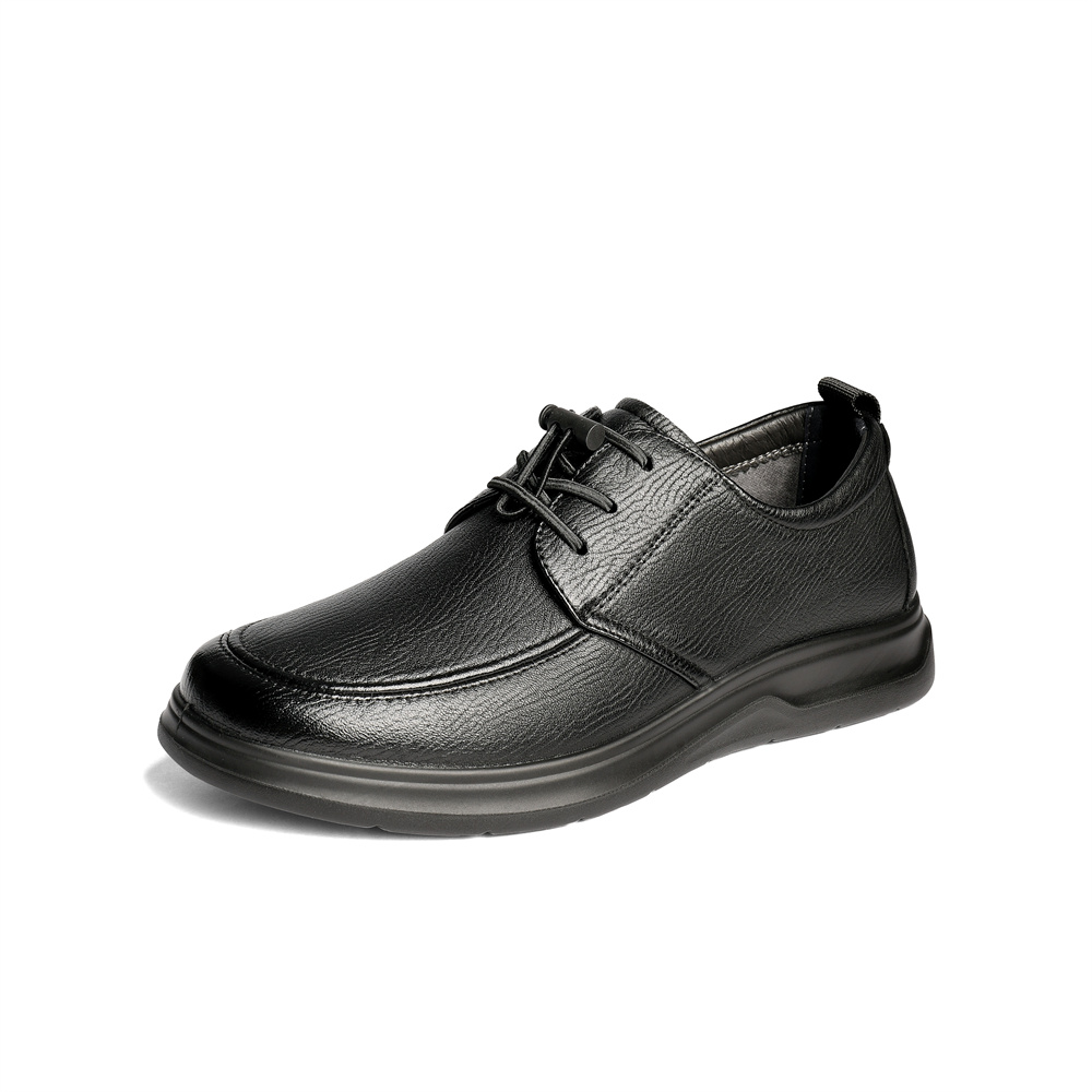 Senda/森达男鞋软面平底休闲皮鞋