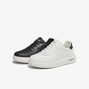 舒适百搭厚底增高休闲板鞋 专柜正品 男鞋 新款 QJB01AM6 他她2026春季