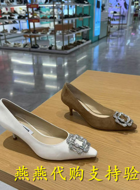 专柜正品思加图2025春季新款女鞋方糖鞋中跟鞋浅口单鞋EA217AQ5