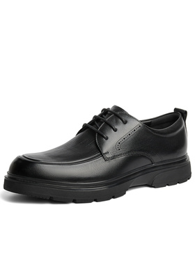 专柜正品森达2024冬季新款男通勤满帮商务正装皮鞋K2301 K2302DM4