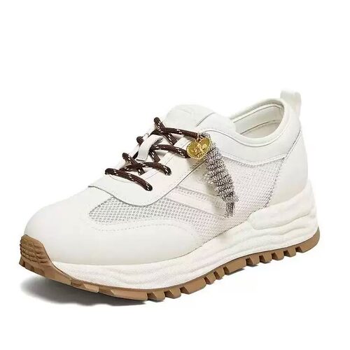 专柜正品TATA他她2026春款女透气德训鞋阿甘鞋网面运动鞋WPC18BM6