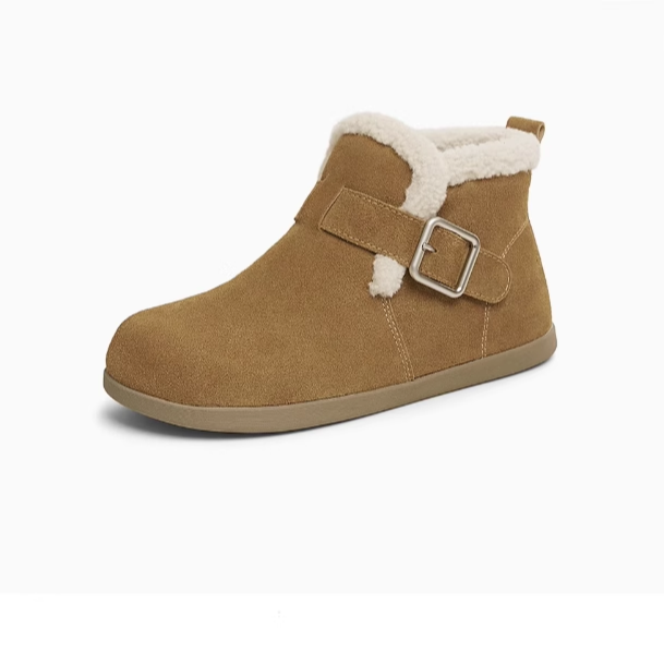 BASTO/百思图女勃肯鞋高帮毛毛鞋