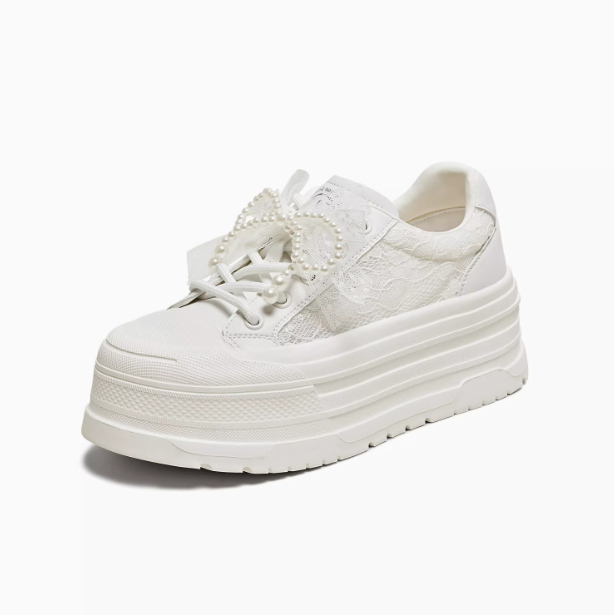 TATA/他她女休闲厚底穆勒鞋板鞋