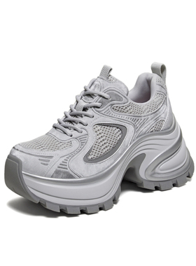 专柜正品他她2026春款女鞋时尚休闲鞋百搭厚底加绒老爹鞋CZX03AM6