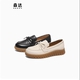便士一脚蹬舒适单鞋 专柜正品 XJZ01AA5 女鞋 乐福鞋 森达2025春季 新款