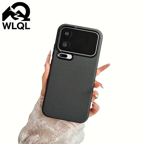【WLQL手机壳】全包磁吸科技织物壳适用于小米17promax高级感时尚小米17/15Pro防摔保护套情侣款纯色ins风17