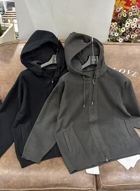 时尚简约男针织开衫毛衣打底衫2025秋冬新款韩版纯色优衣线69019