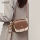Viney bag 2026 новая кожаная женская сумка, маленькая круглая сумка, легкая роскошная нишевая сумка для мобильного телефона высокого класса, маленькая сумка-мессенджер mini 2