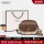 Viney bag 2026 новая кожаная женская сумка, маленькая круглая сумка, легкая роскошная нишевая сумка для мобильного телефона высокого класса, маленькая сумка-мессенджер mini 1