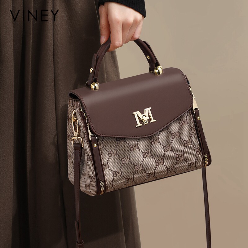 Viney水桶包包2025新款夏季女包斜挎包高级感轻奢小众手提妈妈包