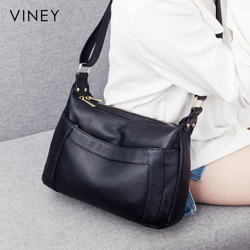 Viney包包2025新款女包斜挎包真皮妈妈高级感小包女软皮生日礼物