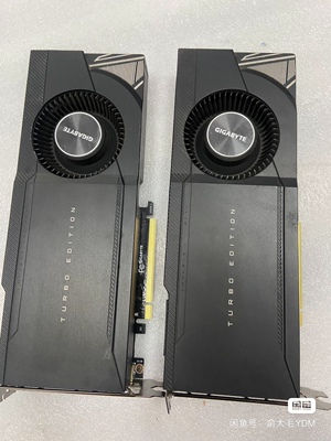 技嘉RTX3090 24G DDR6 涡轮风扇公版显卡