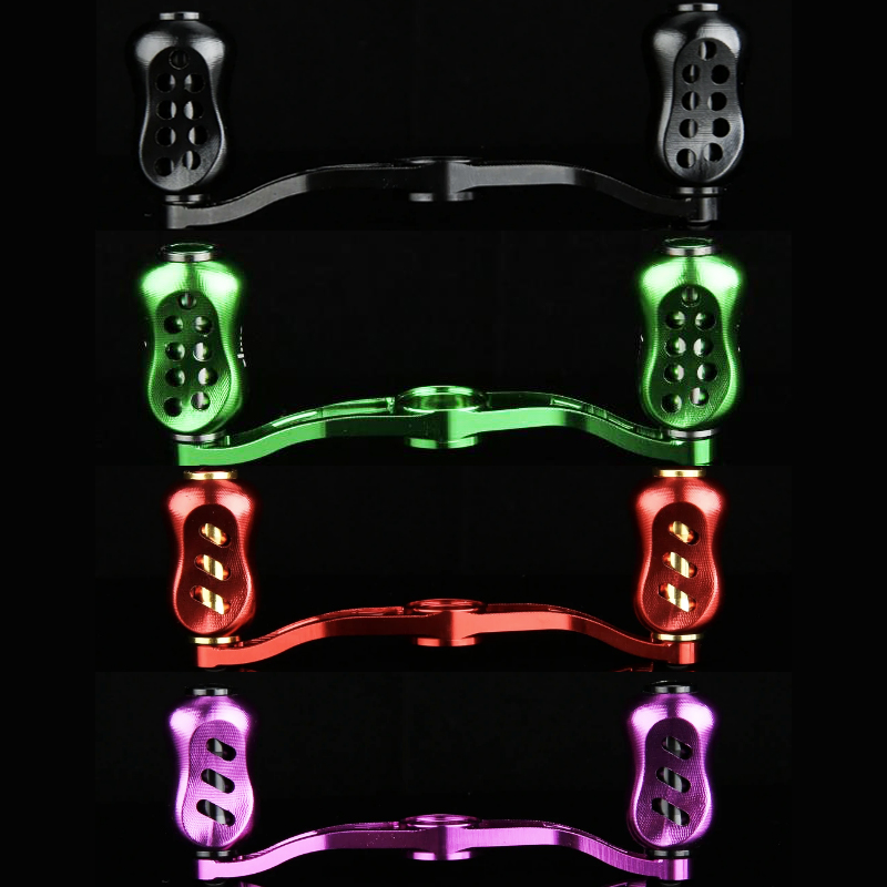 RAY水滴轮摇臂握丸手把改装配件 红蜘蛛黑蜘蛛STEEZ DC CQ101鼓轮