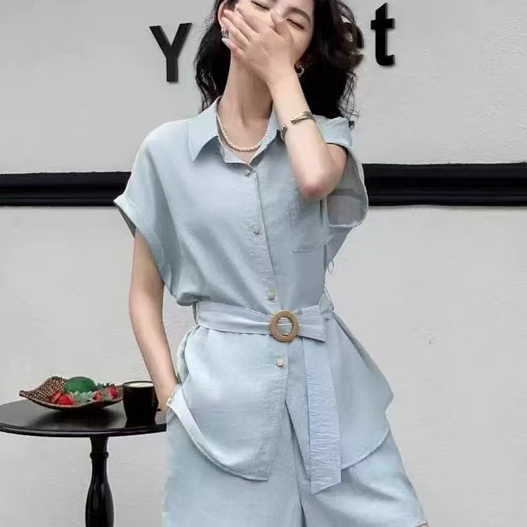 2025夏季女装时尚套装休闲两件套