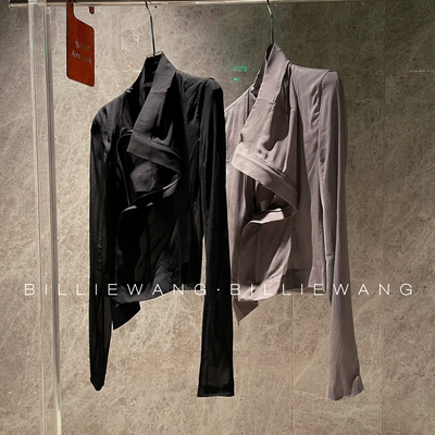 BW独立设计师高定系列｜超时髦暗黑多裁纱拼接显瘦外套上衣