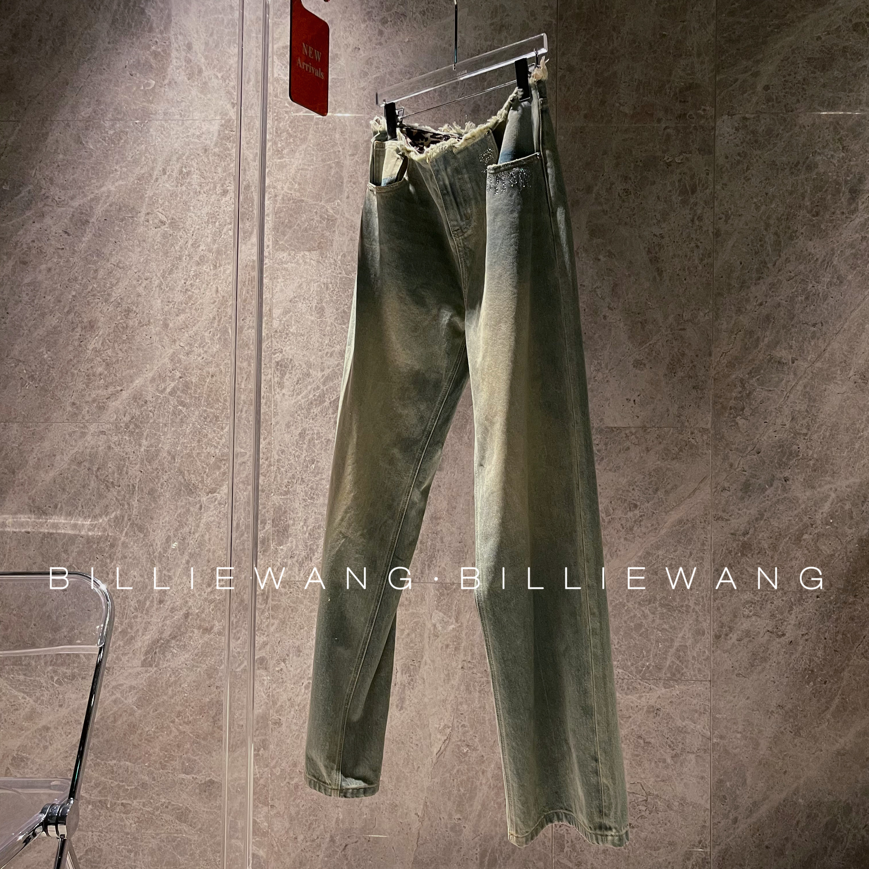 BW独立设计师高定系列｜时髦重牛仔裤