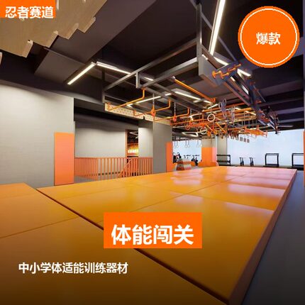 中小学生跑酷攀爬器材体适能训练斯巴达勇士赛同款室内外通用设备