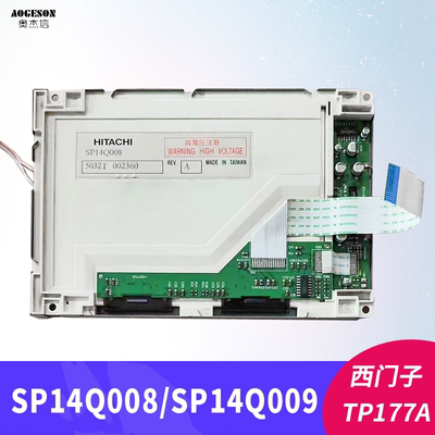 SP14Q009 SP14Q008 西门子TP177A  人机界面液晶显示屏16线蓝屏