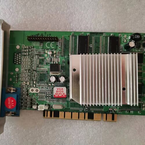 可维修金叶王 GF200 32M PCI 128BIT，PCI显议价