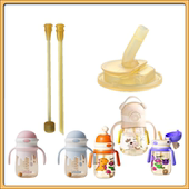 适配爱尼诺哈梦水杯水嘴zaxion小仔象音乐家吸嘴保温杯吸管配件