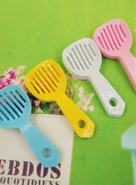 Carcool仓鼠可爱沙铲沙漏浴沙铲尿沙结块垫沙漏清洁浴室铲浴房配