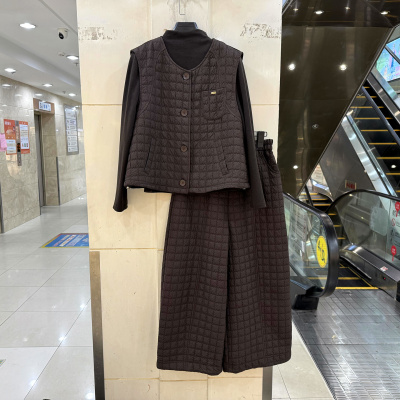 城诺美26CNM-3113时尚三件套裤