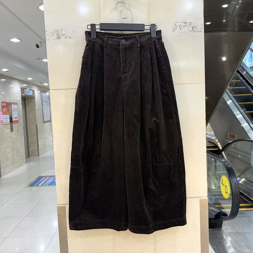 城诺美26CNM-3050灯芯绒气球裤
