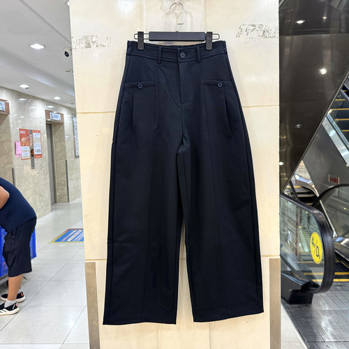 68D51后松紧腰气球裤女裤