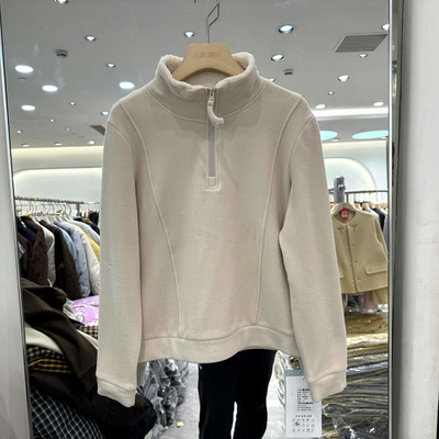 西子梦菲思5297颗粒绒加绒卫衣