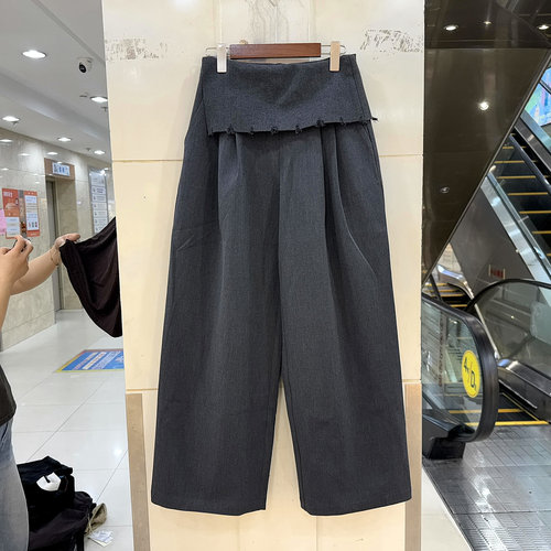8859针织遮屁帘气球裤女裤