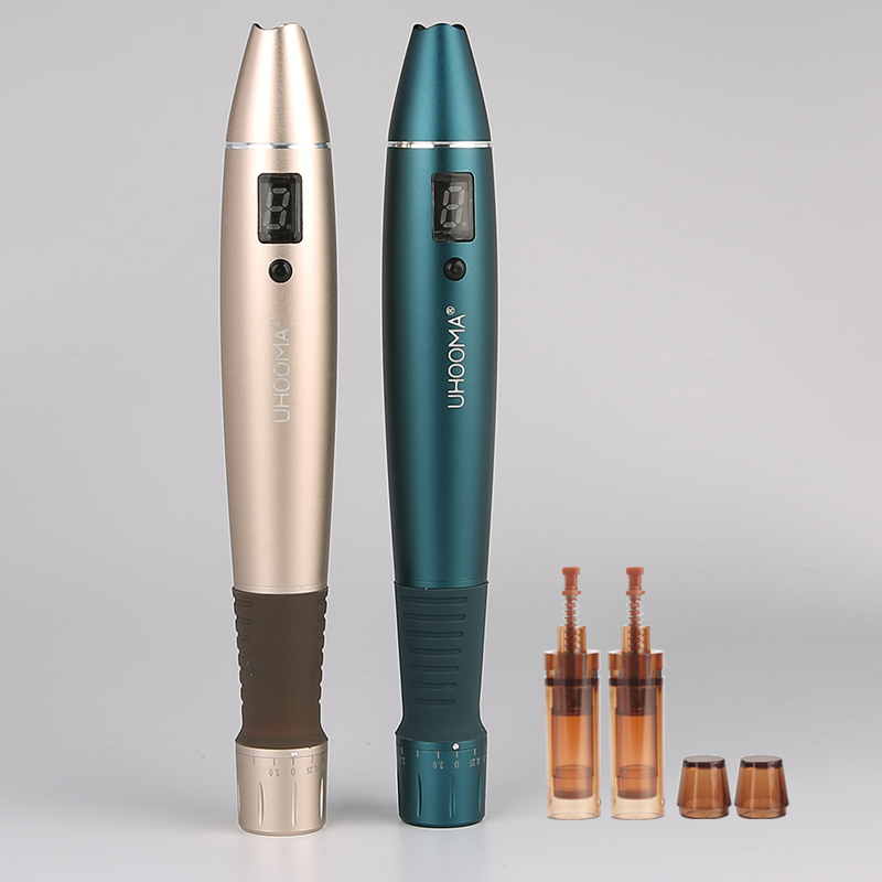 电动微针mts导入仪纳米微晶中胚层水光浅导飞梭仪微晶笔M8小黑笔