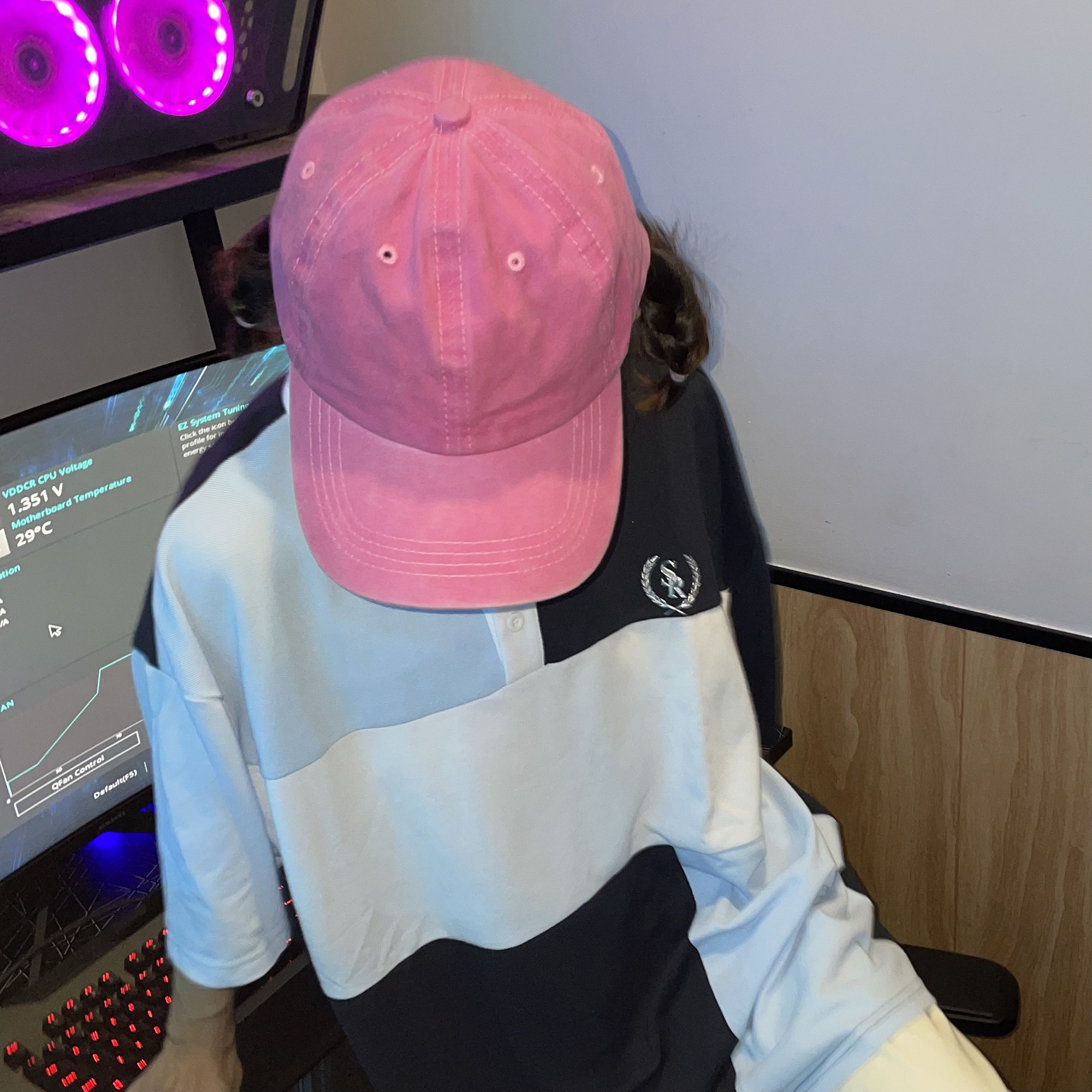 WELL ENLA ENLA AMERICAN PATCHWORK POLO SHIRT WOMENS LOOSE POLO COLLAR LAPEL T-SHIRT SHORT SLEEVE SUMMER 2022 NEW STYLE