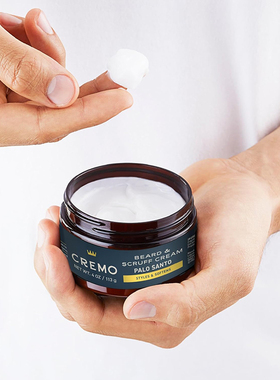 Cremo-克雷莫Beard Scruff Cream圣木舒缓干燥瘙痒护理胡须膏113g