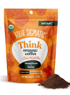 Four Sigmatic-猴头菇白桦茸提高注意力增强免疫力速溶咖啡粉75g