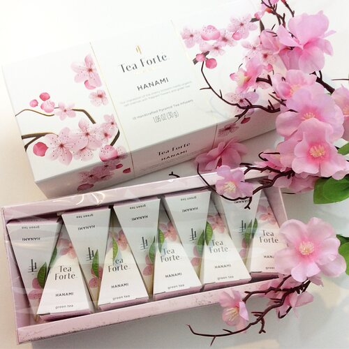 绿茶赏花茶包礼盒精致